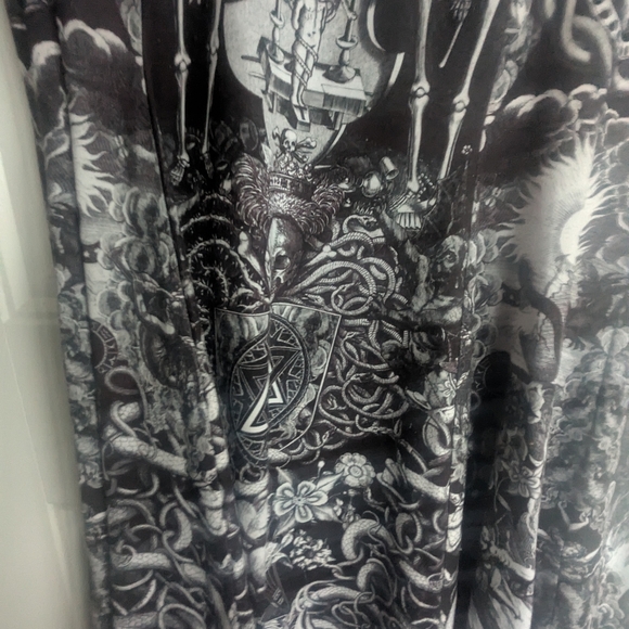 BlackMilk XXL Til Death Do Us Part Evil Tee Dress - Picture 4 of 7
